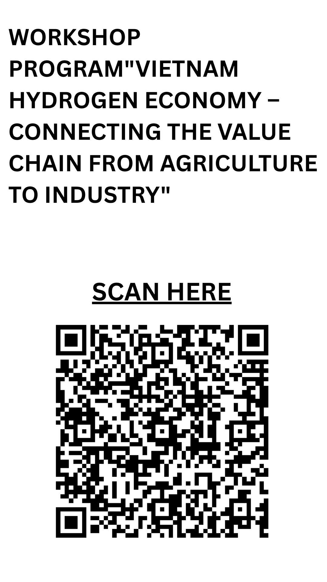qr workshop