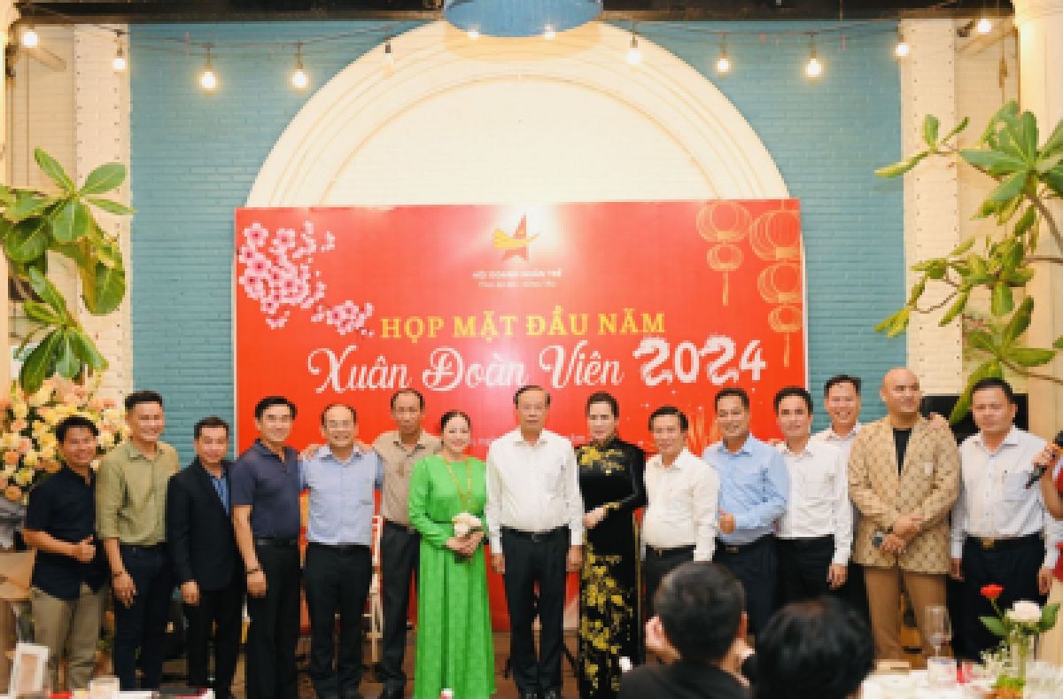 YOUNG ENTREPRENEURS ASSOCIATION OF BA RIA - VUNG TAU PROVINCE ORGANIZES THE FIRST MEETING OF THE YEAR - SPRING UNION 2024