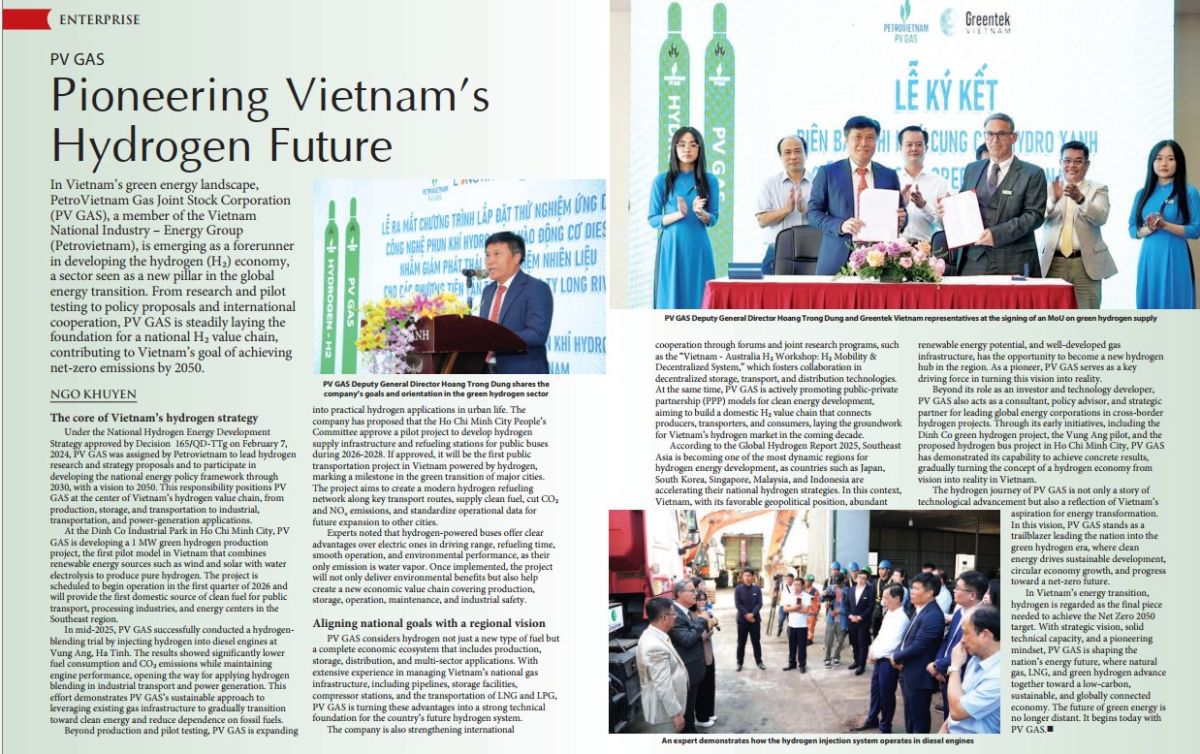 COP30 Amazonia Belém Brazil 2025 -  PV GAS: Pioneering Vietnam’s Hydrogen Future