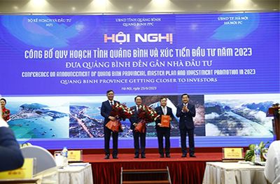 CONFERENCE TO ANNOUNCE QUANG BINH PROVINCIAL PLANNING AND INVESTMENT PROMOTION 2023