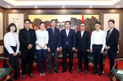 DAS ALLIANCE PARTNER NEWS: DEPUTY MINISTER TRAN DUY DONG WELCOME CT GROUP REPRESENTATIVES