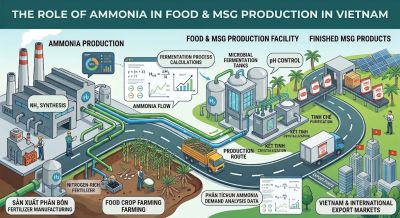 The Role of Ammonia in Food Production and Demand for Monosodium Glutamate (MSG) Manufacturing in Vietnam