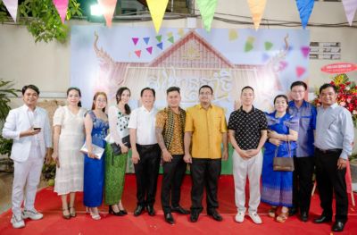 VAHC CLUB LEADERS ATTEND THE NEW YEAR PARTY OF THE KINGDOM OF CAMBODIA (CHOL CHNAM THMEY)
