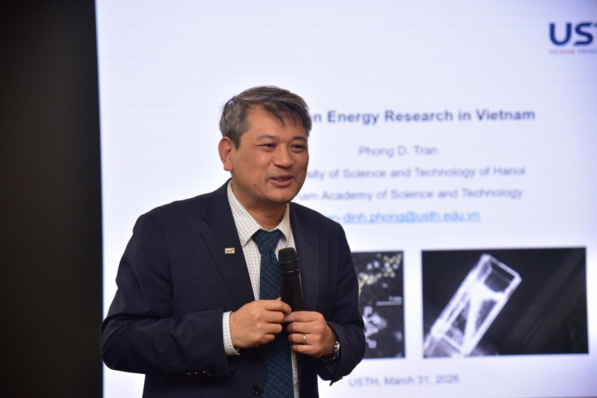 Hydrogen Energy Research in Vietnam A Presentation by Dr. Phong D. Tran at the "Hydrogen Horizons" Workshop, March 31, 2026, USTH, Hanoi