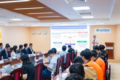 Research on Hydrogen Technology and Economics at HUTECH &ndash; Contributing to the Development of Ho Chi Minh City's Hydrogen Economy