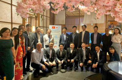 VAHC CLUB AND PARTNERS OPEN A PARTY TO WELCOME JAPANESE REPRESENTATIVE YOICHIRO AOYAGI