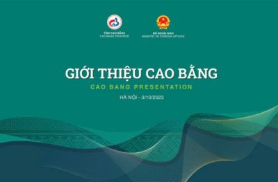 MEET CAO BANG PROVINCE IN HANOI, TUESDAY, OCTOBER 3, 2023.