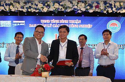 WORKSHOP FOR PROMOTIONING INVESTMENT PROMOTIONAL ACTIVITIES IN INDUSTRIAL PARKS IN BINH THUAN PROVINCE