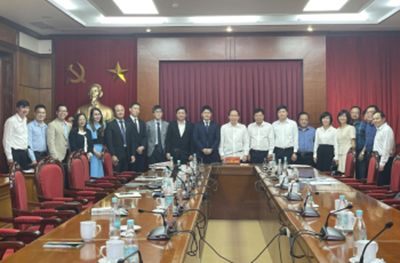PACIFIC GROUP AND VIETNAM ASEAN HYDROGEN CLUB HAD A JOINT WORKING SESSION WITH THE LEADERS OF HAI PHONG CITY