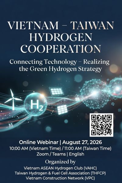 Vietnam &ndash; Taiwan Hydrogen Cooperation Online Seminar: Connecting Technology, Realizing the Green Hydrogen Strategy