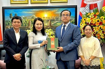 HAPPY TRADITIONAL NEW YEAR (TET CHOL CHNAM THMAY) AT THE CONSULATE GENERAL OF THE KINGDOM OF CAMBODIA IN HO CHI MINH CITY