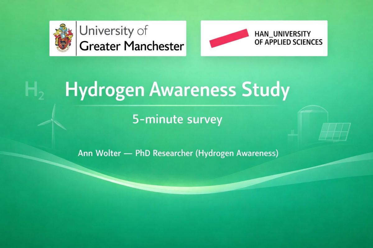 Vietnam ASEAN Hydrogen Club Calls on Members and Partners to Participate in Survey by PhD Candidate Ann Wolter (HAN International School of Business, Netherlands)