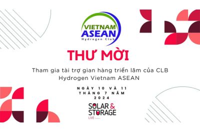 CÂU LẠC BỘ HYDRO ASEAN VIỆT NAM MỜI ĐỐI TÁC TÀI TRỢ GIAN HÀNG CỦA CHÚNG TÔI TẠI SOLAR &amp; STORAGE LIVE 2024