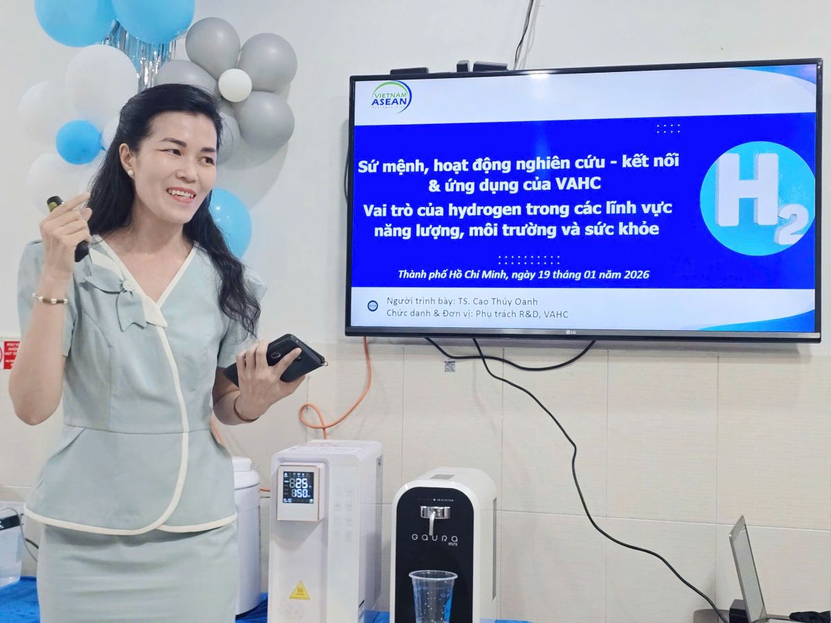 Sứ mệnh, hoạt động nghi&ecirc;n cứu &ndash; kết nối v&agrave; ứng dụng của VAHC: Vai tr&ograve; của hydrogen trong năng lượng, m&ocirc;i trường v&agrave; sức khỏe