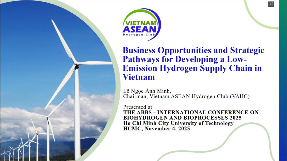 Cơ hội kinh doanh và lộ trình chiến lược phát triển chuỗi cung ứng hydro ít phát thải tại Việt Nam