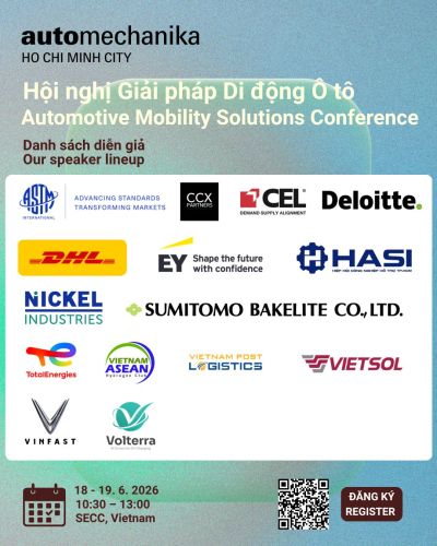C&acirc;u lạc bộ Hydrogen Việt Nam ASEAN (VAHC) đồng h&agrave;nh c&ugrave;ng Hội nghị Giải ph&aacute;p Di động &Ocirc; t&ocirc; tại Automechanika TP.HCM 2026